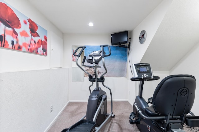 view of workout room