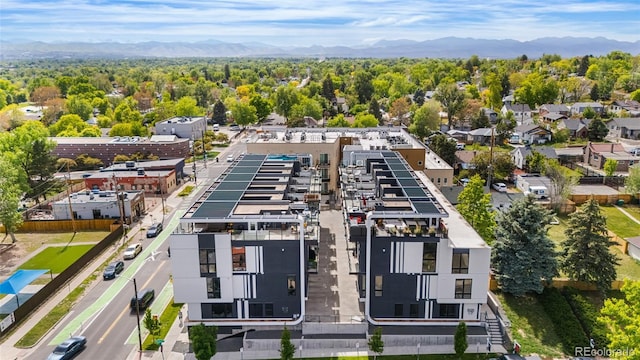 5125 W 29th Ave Unit 5, Denver, CO 80212 - drone / aerial view of a mountainous background