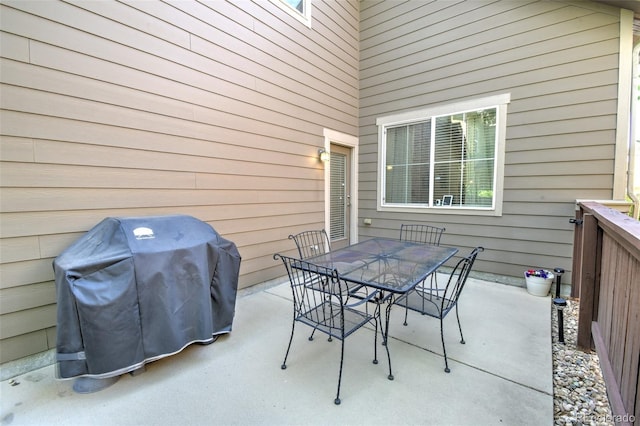 10550 Ashfield St, Highlands Ranch, CO 80126 - view of patio / terrace with a grill and outdoor dining area