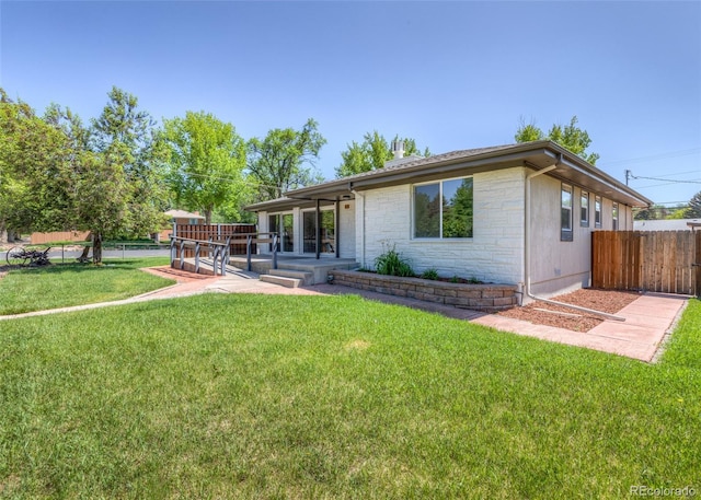 735 Valley Rd, Colorado Springs, CO 80904 - view of front of home with stone siding