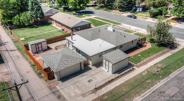 735 Valley Rd, Colorado Springs, CO 80904 - aerial view of property and surrounding area