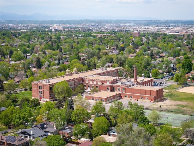 aerial view