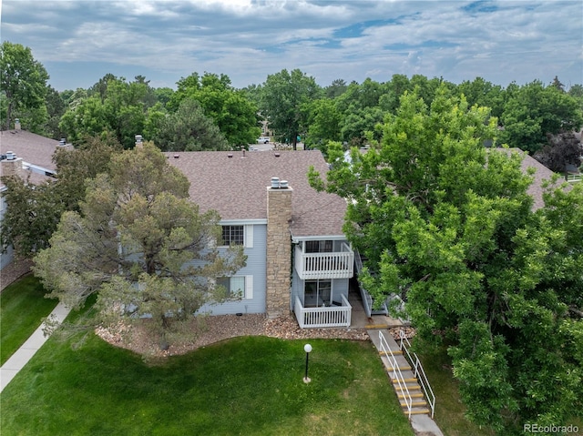 13404 E Jewell Ave Unit 101, Aurora, CO 80012 - view from above of property