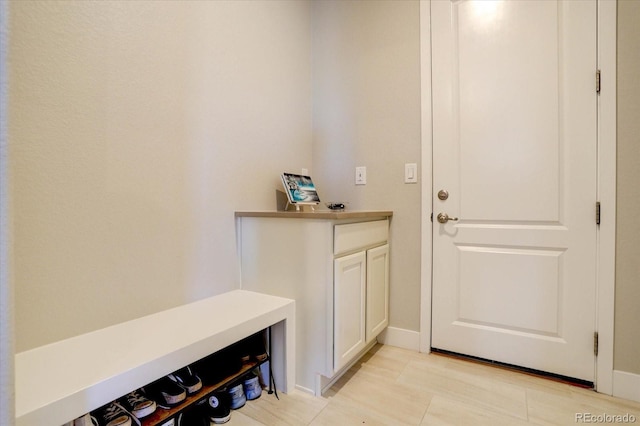 view of mudroom