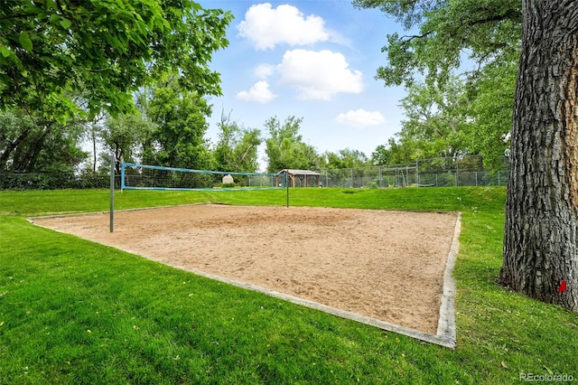 2960 Shadow Creek Dr Unit 201, Boulder, CO 80303 - view of community featuring volleyball court