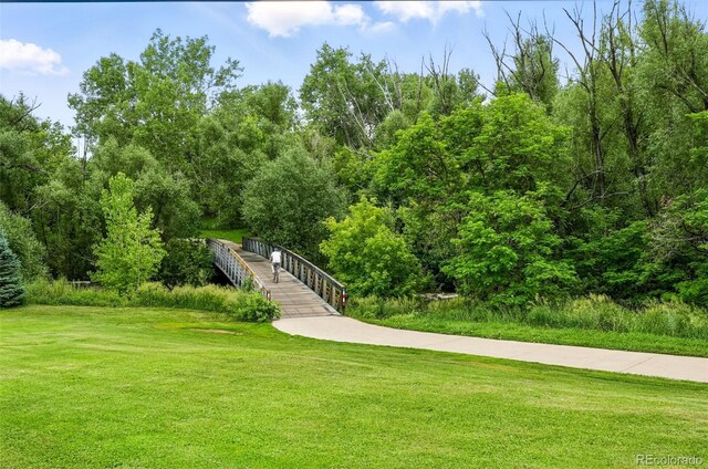2960 Shadow Creek Dr Unit 201, Boulder, CO 80303 - view of home's community with a lawn