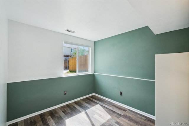 68 N Quicksilver Ave, Castle Rock, CO 80104 - spare room with wood finished floors and baseboards