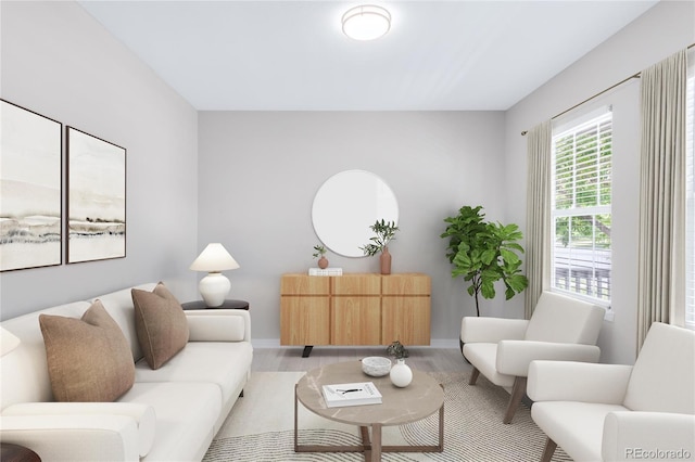 186 S 45th Ave, Brighton, CO 80601 - living room with light wood-style floors and baseboards