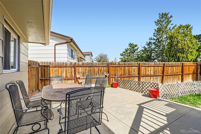 2034 S Idalia St, Aurora, CO 80013 - view of patio / terrace featuring outdoor dining space