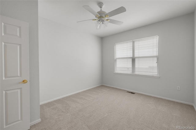 23421 E Long Pl, Aurora, CO 80016 - carpeted empty room featuring ceiling fan and baseboards