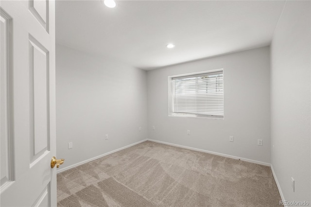 23421 E Long Pl, Aurora, CO 80016 - carpeted spare room with recessed lighting and baseboards