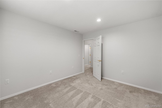 23421 E Long Pl, Aurora, CO 80016 - empty room with light carpet and recessed lighting