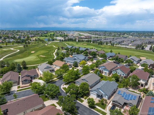 23421 E Long Pl, Aurora, CO 80016 - aerial view of residential area featuring a golf course and a large body of water