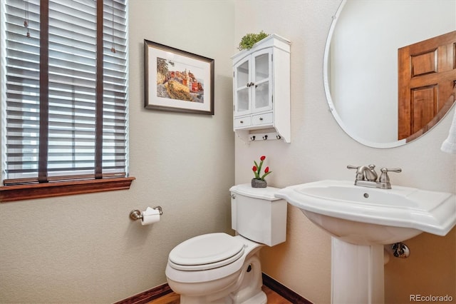 bathroom with toilet