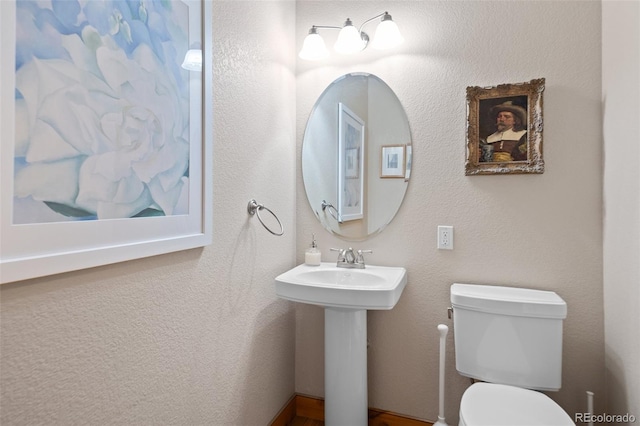 27711 Moffat Rd, Evergreen, CO 80439 - bathroom with toilet and a sink