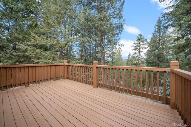 27711 Moffat Rd, Evergreen, CO 80439 - view of deck