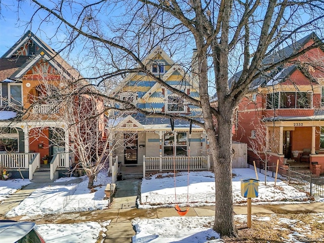 view of front of house