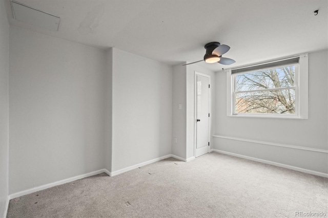 2336 N High St, Denver, CO 80205 - unfurnished room featuring carpet and ceiling fan
