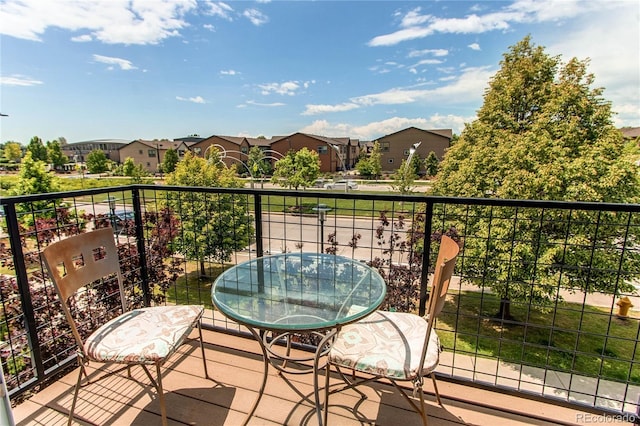 2346 Central Park Blvd, Denver, CO 80238 - balcony with a residential view