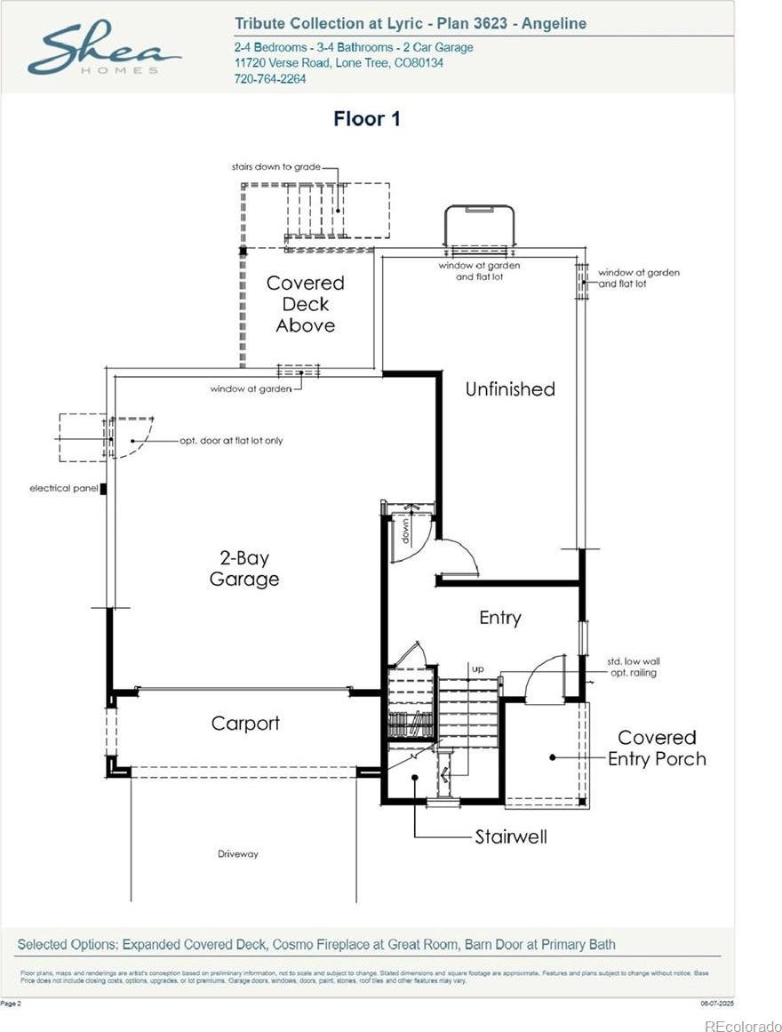 11972 Octave Ave, Parker, CO 80134 - view of room layout