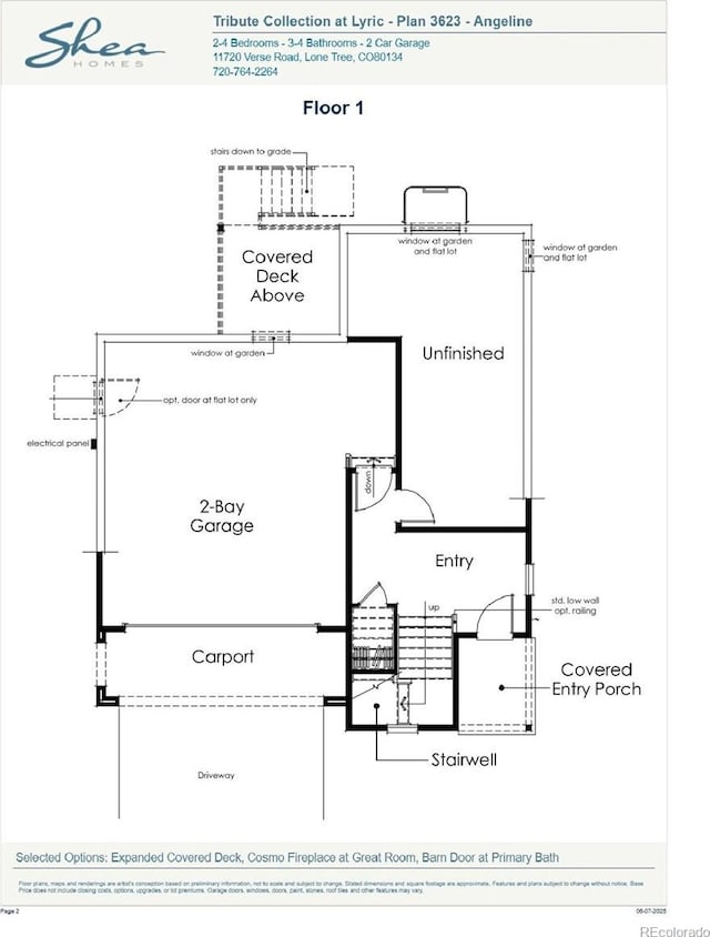 11972 Octave Ave, Parker, CO 80134 - view of room layout