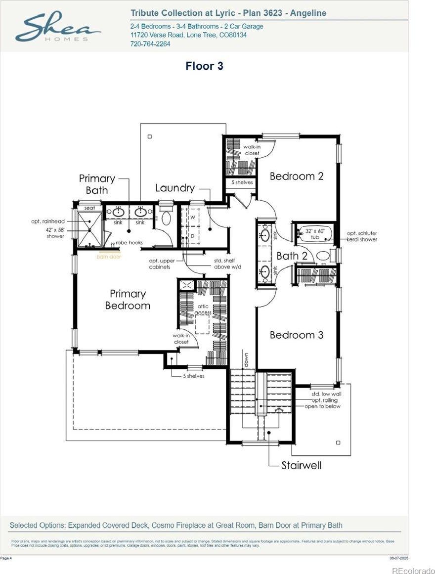 11972 Octave Ave, Parker, CO 80134 - view of property floor plan