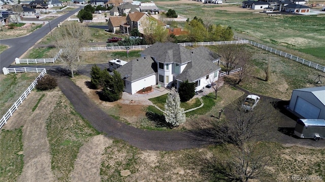 29852 E 163rd Pl, Brighton, CO 80603 - aerial overview of property's location featuring nearby suburban area