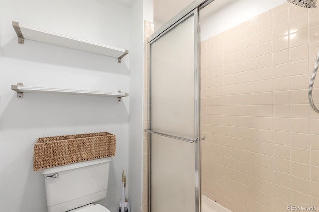 14093 E Radcliff Cir, Aurora, CO 80015 - bathroom featuring a shower stall and toilet