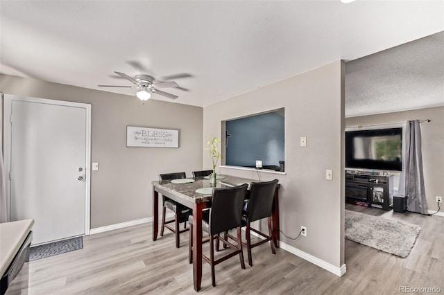 4416 E 93rd Pl, Thornton, CO 80229 - dining space with wood finished floors and a ceiling fan