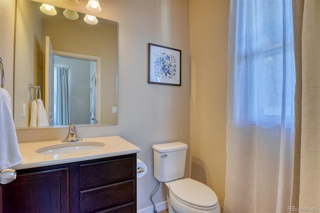 3470 Daydreamer Dr, Colorado Springs, CO 80908 - full bathroom with vanity and toilet