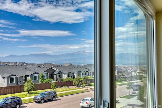 3470 Daydreamer Dr, Colorado Springs, CO 80908 - detailed view of mountains and a residential view
