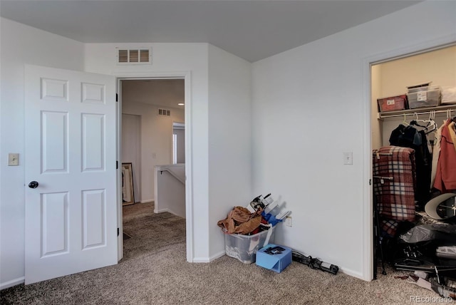 interior space featuring a closet