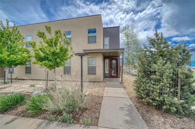 728 Oak St Unit F, Salida, CO 81201 - view of front of house with stucco siding