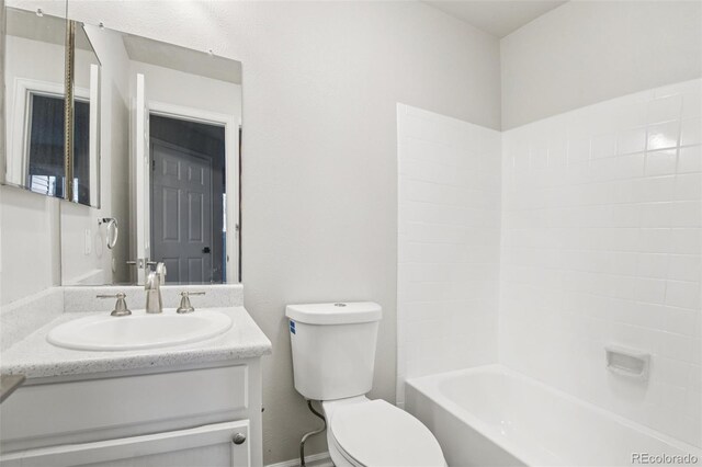 6705 S Field St Unit 803, Littleton, CO 80128 - full bathroom with vanity and shower / washtub combination