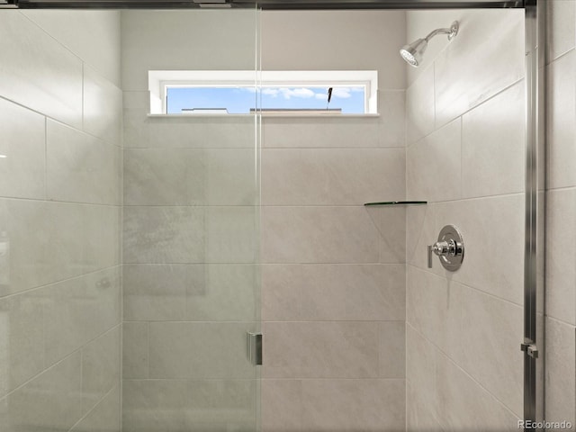 20802 E 66th Ave, Aurora, CO 80019 - bathroom featuring a shower stall and healthy amount of natural light