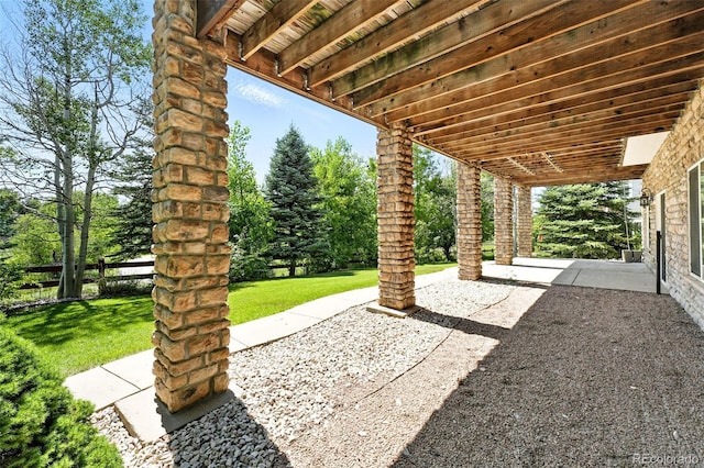 7809 S Coolidge Way, Aurora, CO 80016 - view of patio with view of scattered trees