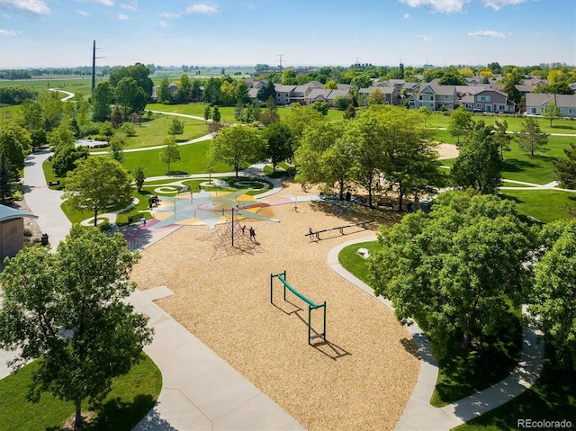 805 Summer Hawk Dr Unit 100, Longmont, CO 80504 - surrounding community with a residential view