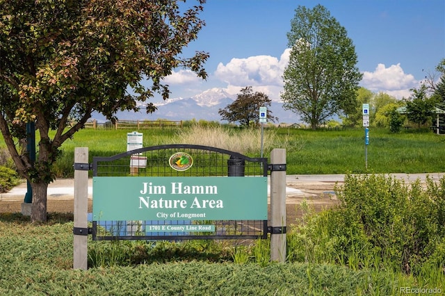 805 Summer Hawk Dr Unit 100, Longmont, CO 80504 - exterior view of a mountain backdrop