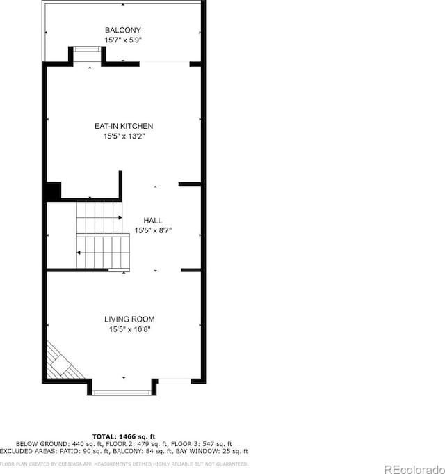 1209 S Flower Cir Unit C, Lakewood, CO 80232 - home floor plan
