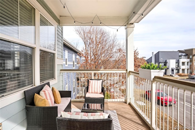 exterior space featuring a residential view