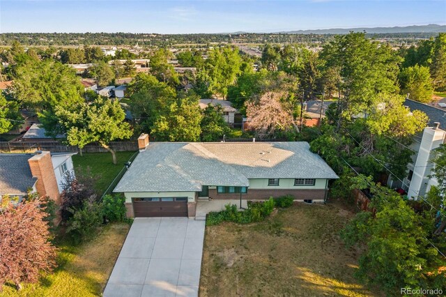 5054 W 61st Dr, Arvada, CO 80003 - view from above of property