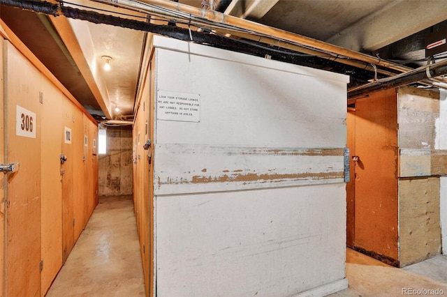 1365 Columbine St Unit 403, Denver, CO 80206 - view of unfinished basement