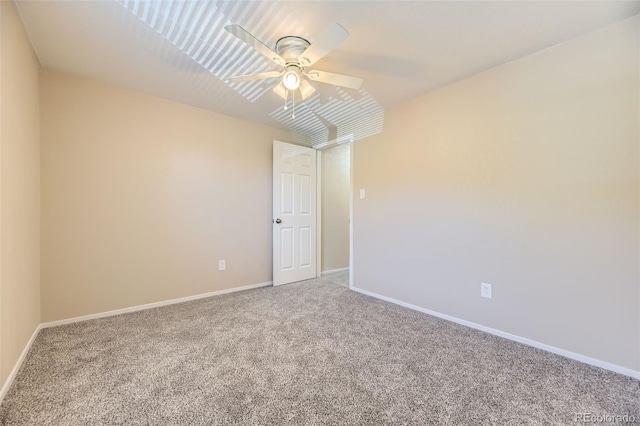 5828 S Pearl St, Centennial, CO 80121 - empty room with carpet and a ceiling fan