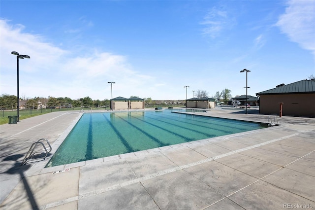 10519 Winterflower Way, Parker, CO 80134 - pool with a patio area