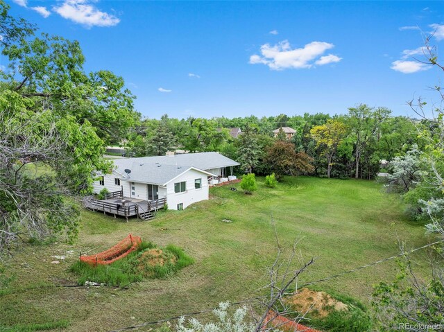 7313 S Boulder Rd, Boulder, CO 80303 - view from above of property