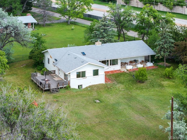 7313 S Boulder Rd, Boulder, CO 80303 - view from above of property