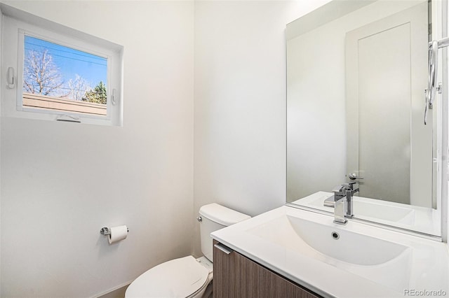 822 Fairfax St, Denver, CO 80220 - half bath featuring toilet and vanity