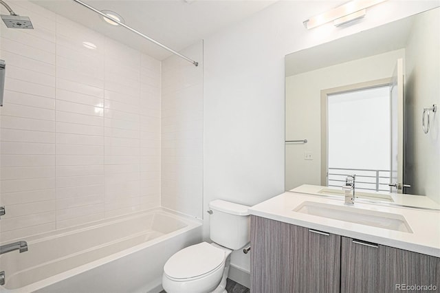 822 Fairfax St, Denver, CO 80220 - full bath featuring vanity and shower / tub combination