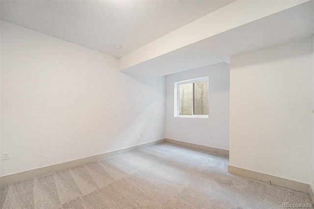 822 Fairfax St, Denver, CO 80220 - empty room featuring light carpet and baseboards