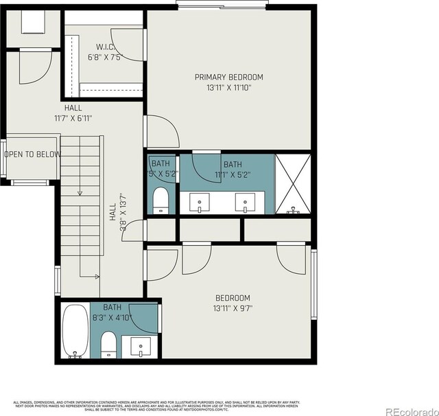 822 Fairfax St, Denver, CO 80220 - view of home floor plan